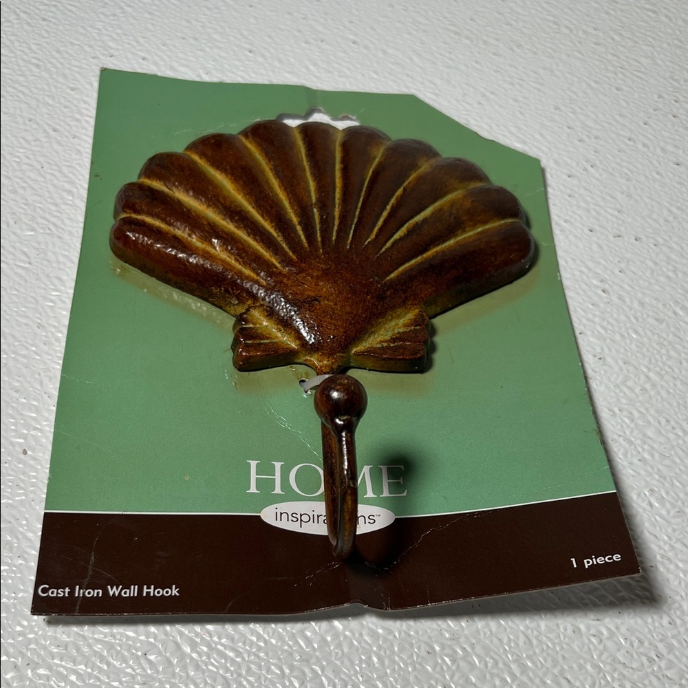 Home Brown Cast Iron Wall Hook New